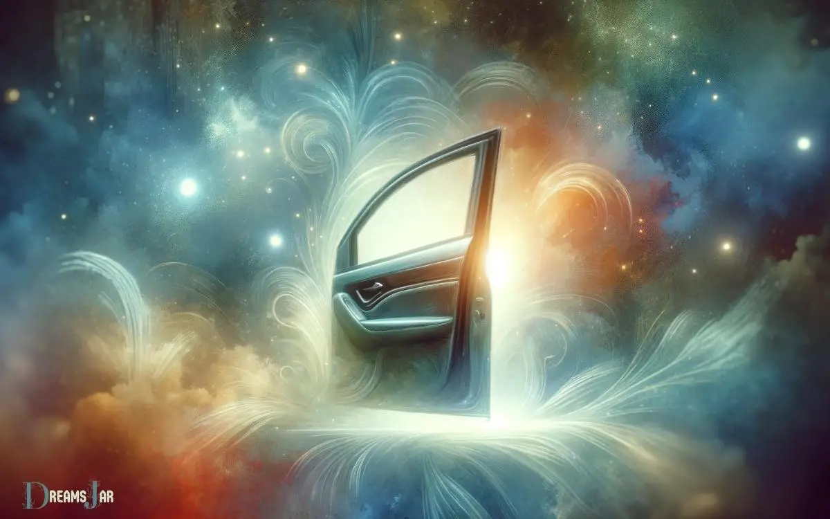 Car Door Dream Meaning Sign Of A Change In Your Life!