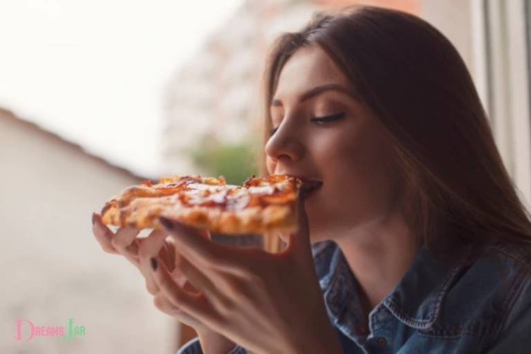 eating pizza dream meaning