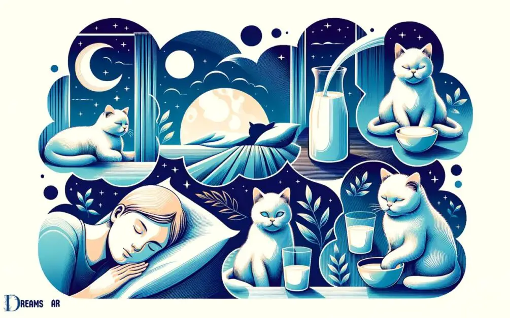 Common Dream Scenarios of Cat Drinking Milk in Dream