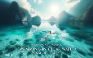 Meaning Of Dreams Swimming In Clear Water  Sense Of Peace