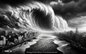 Meaning of Dreams Water Tsunami: Overwhelming Emotions!