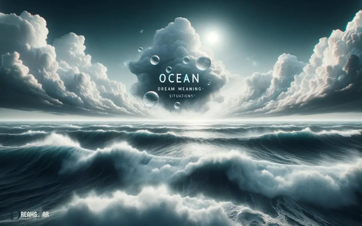 Ocean Water Dream Meaning  Situations