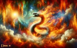 Snake Burning in Fire Dream Meaning: Personal Growth!