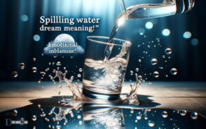 Spilling Water Dream Meaning Emotional Imbalance