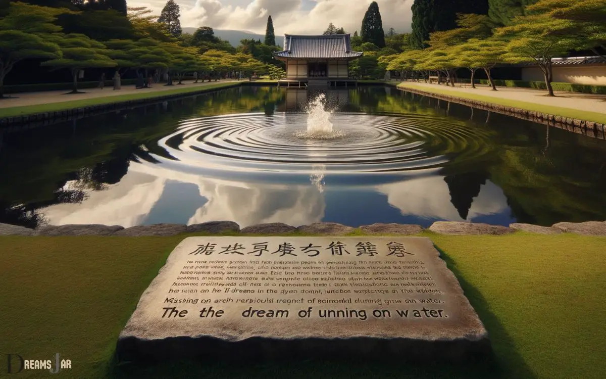 The Symbolism And Hidden Meanings Behind Running On Water Dreams