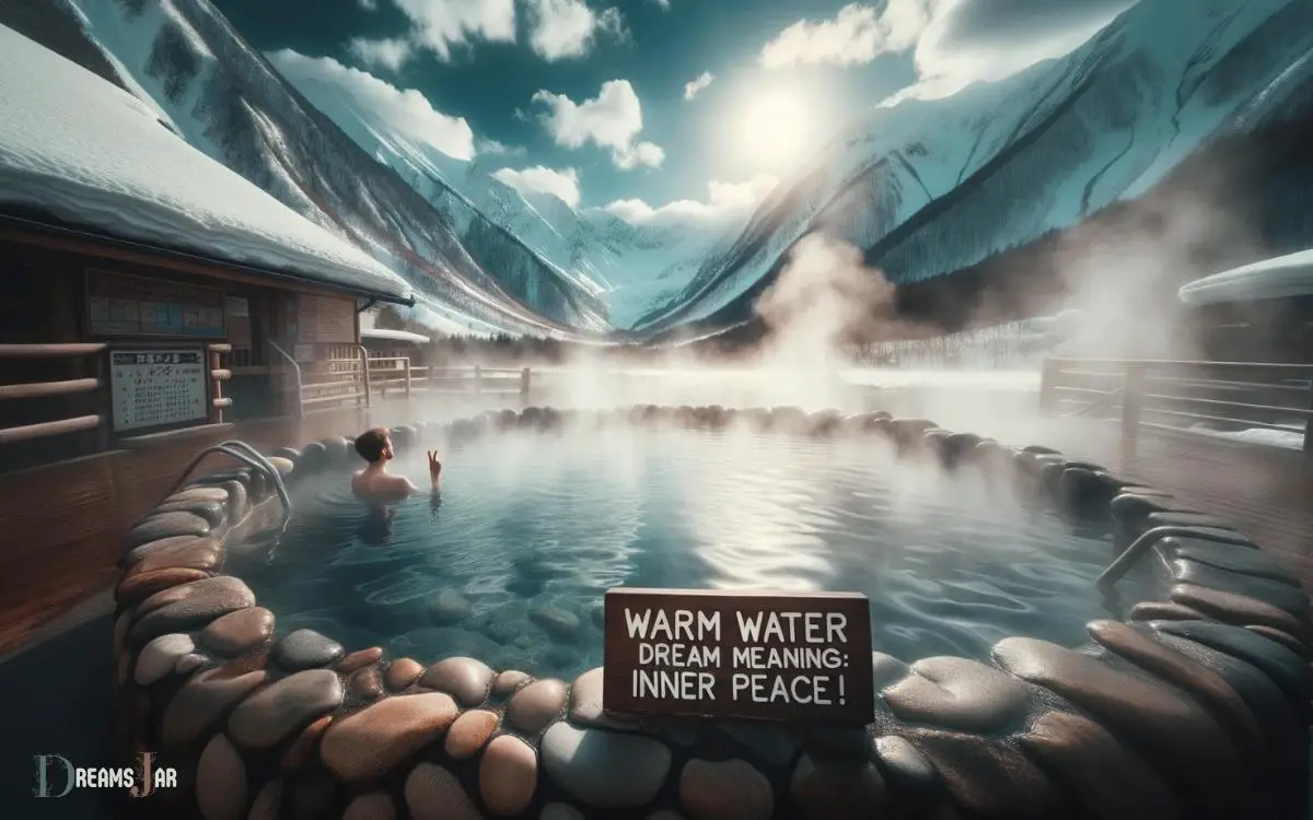 Warm Water Dream Meaning Inner Peace