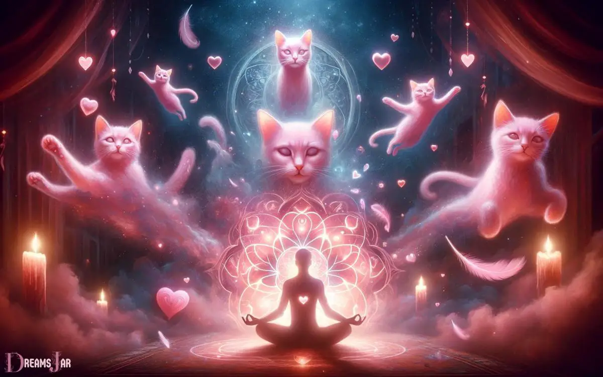 Analyzing the Spiritual and Emotional Symbolism of Pink Cats in Dreams