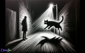 Black Cat Jumping on You in Dream Meaning