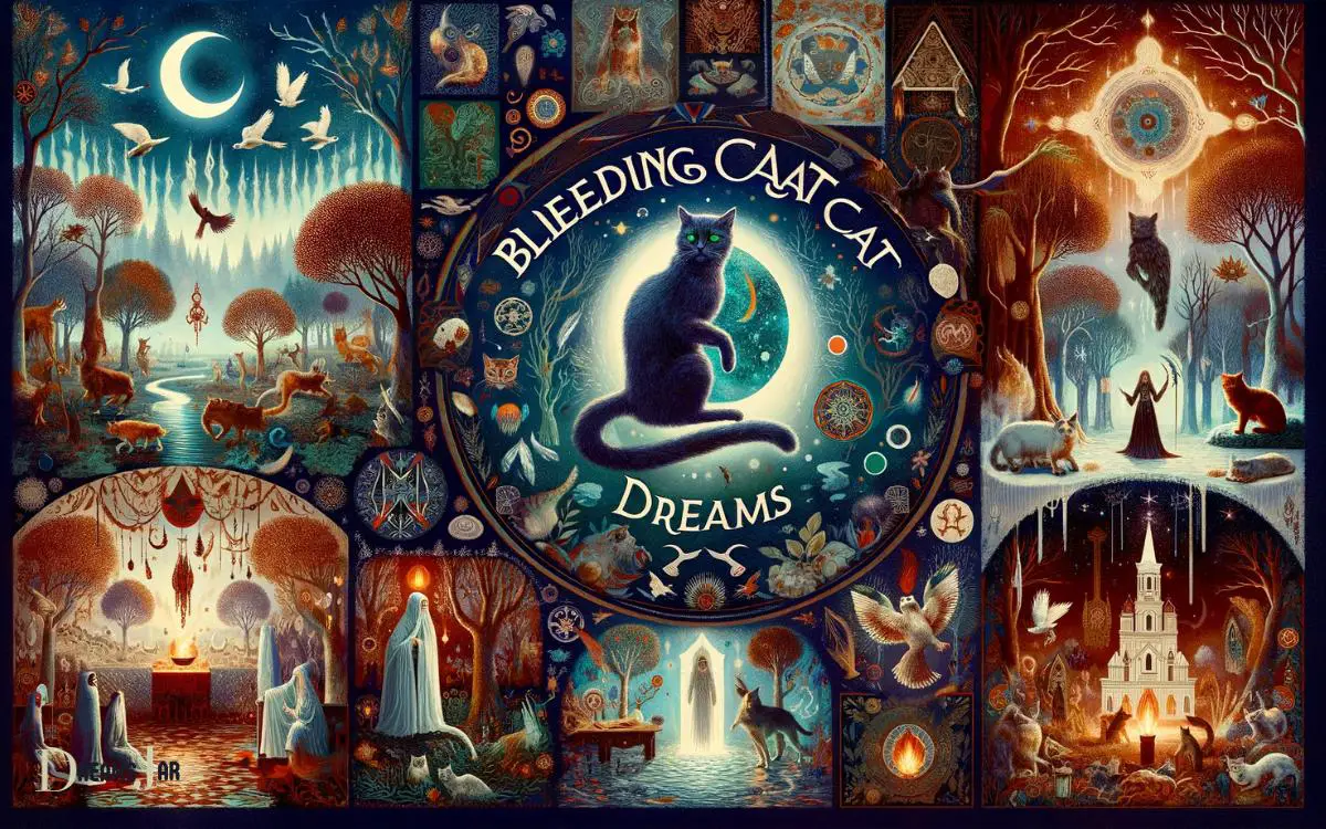 Bleeding Cat Dreams in Folklore and Mythology