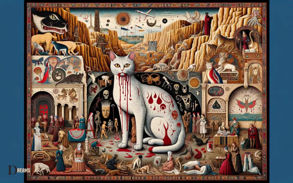 Historical Significance of Bleeding Cat Imagery