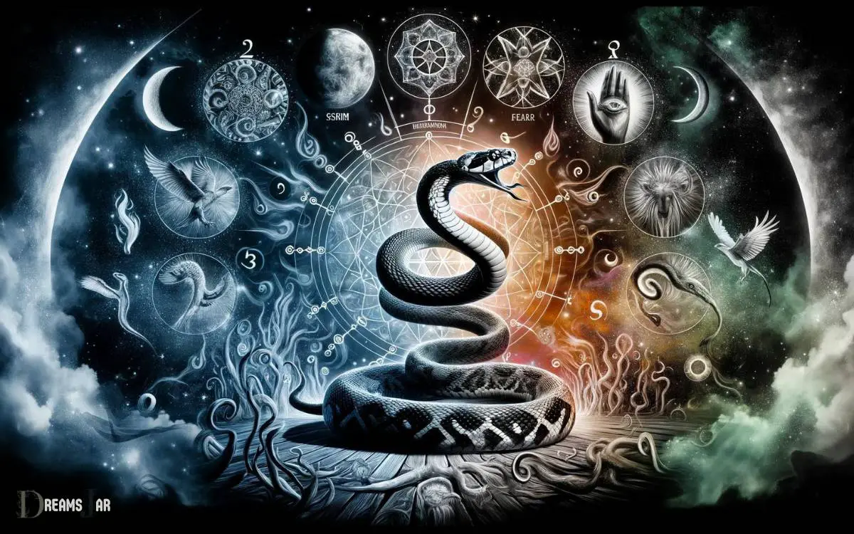 Interpretations of Snake Behavior in Dreams