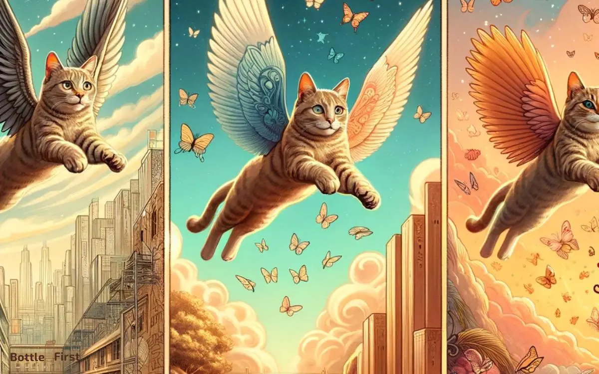 Interpreting Different Scenarios Of Flying Cat Dreams