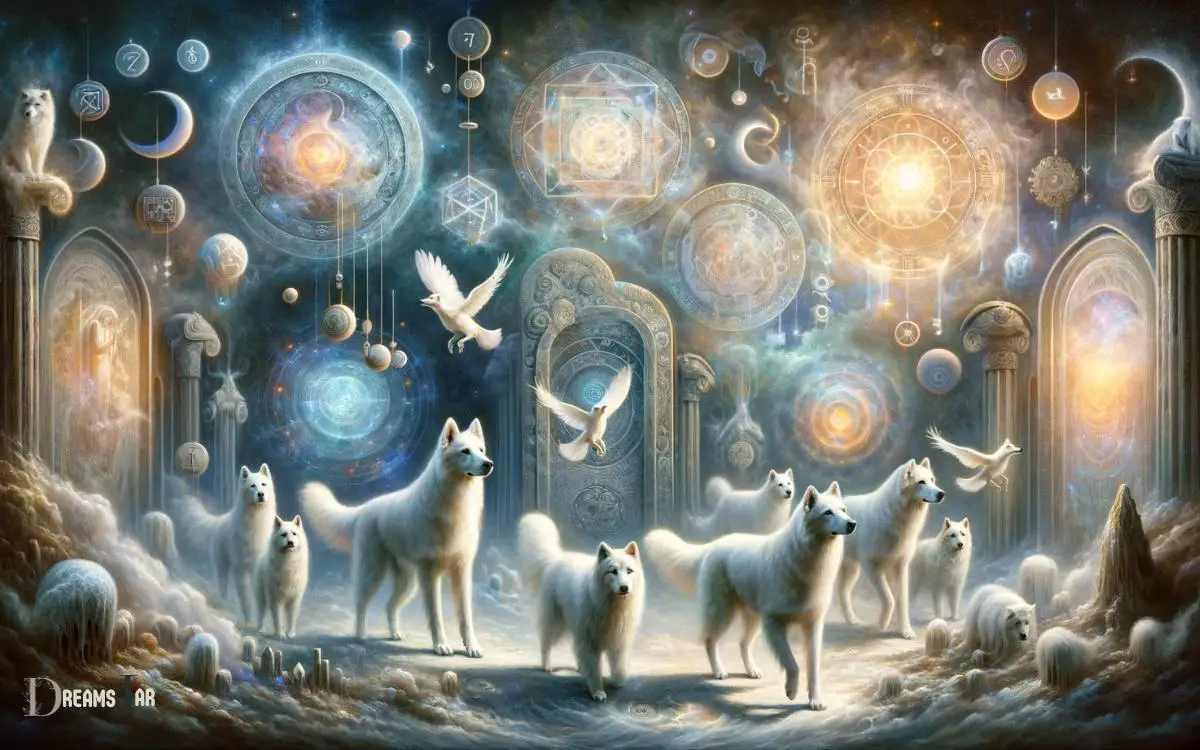 White Dogs as Messengers in Dreams