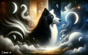 black and white dog dream meaning