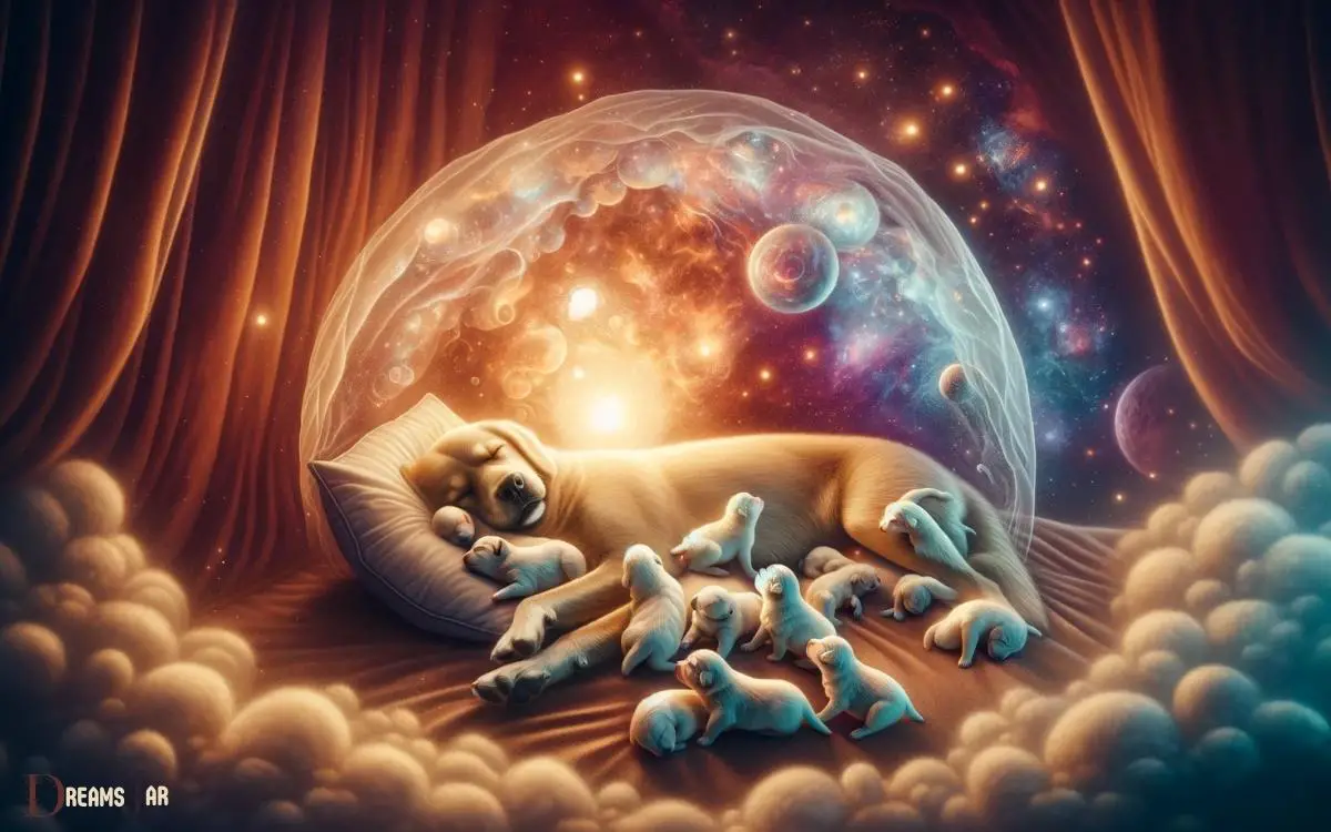 dog giving birth dream meaning