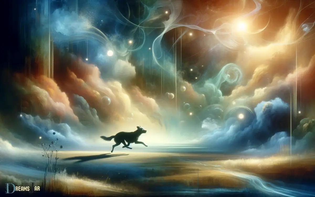 dog running away dream meaning