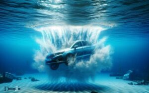 Dream Meaning Driving Car into Water: Overwhelm!