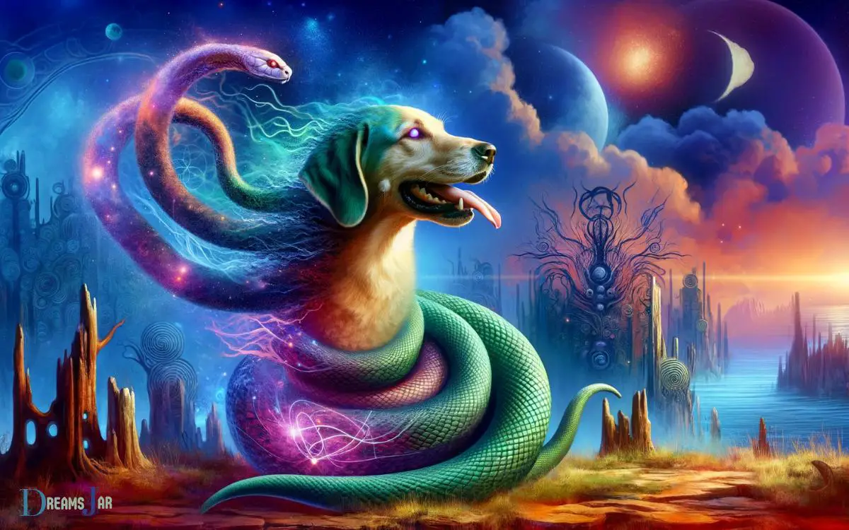 Exploring the Hybrid Creature Snake With a Dog Head