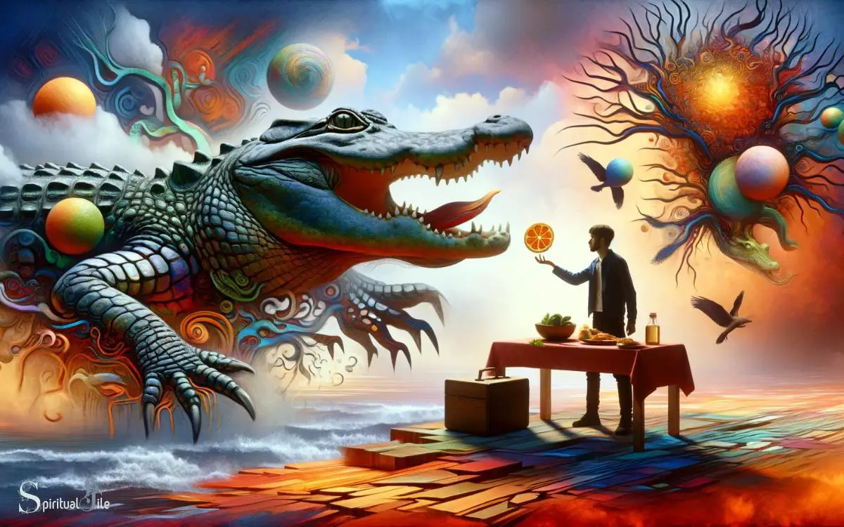 Interpretations of Eating Alligator in Dreams