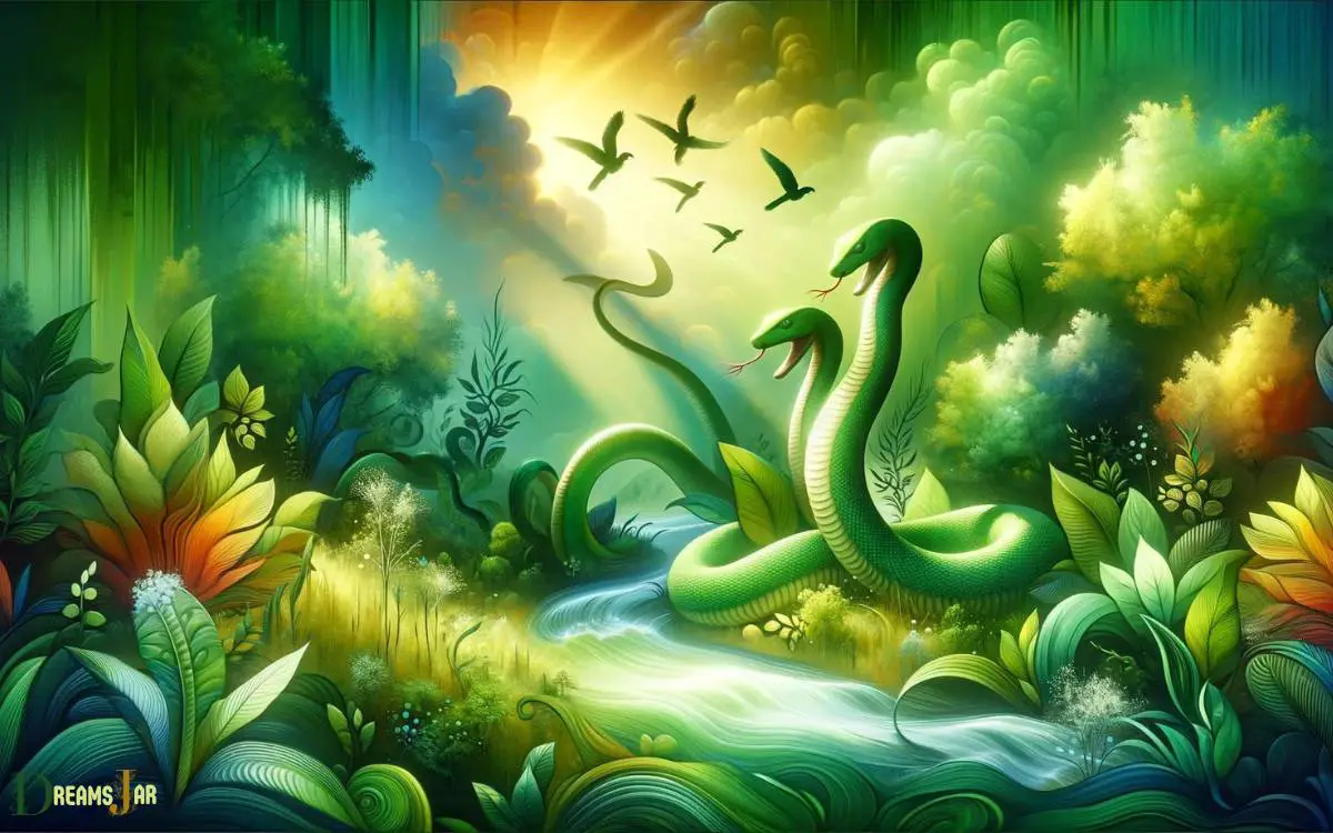 Interpretations of Green Snakes in Dreams