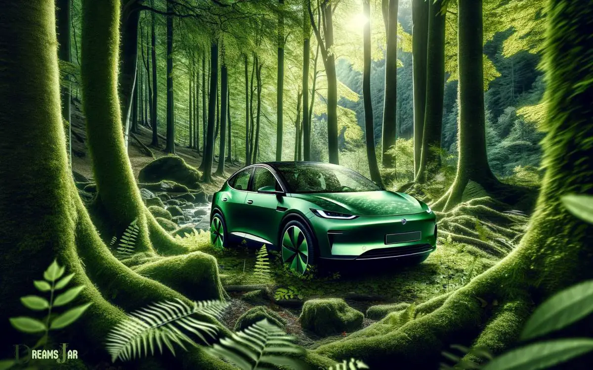 Natures Influence on the Symbolism of a Green Car