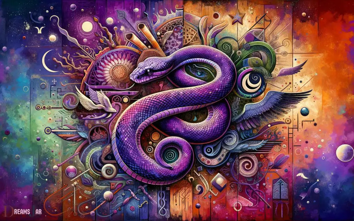 Purple Snake Dreams and Personal Transformation
