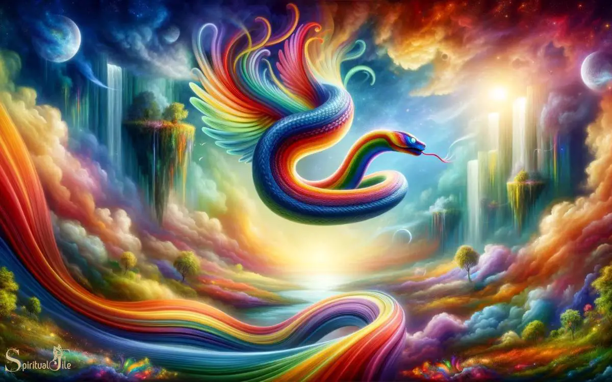 Rainbow snake meaning in dreams