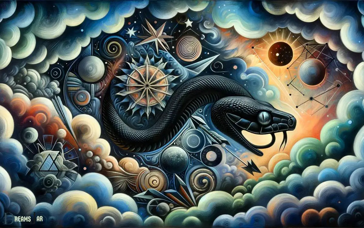 Symbolism of Black Snakes in Dreams