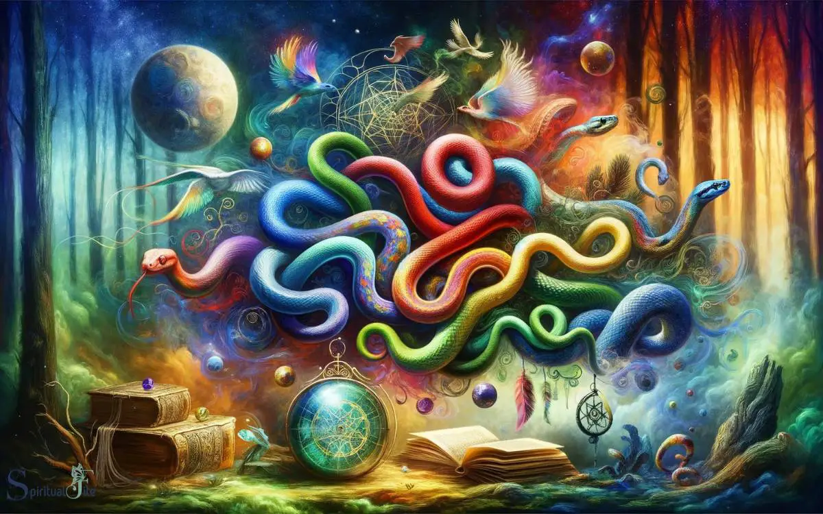 Symbolism of Colorful Snakes in Dreams