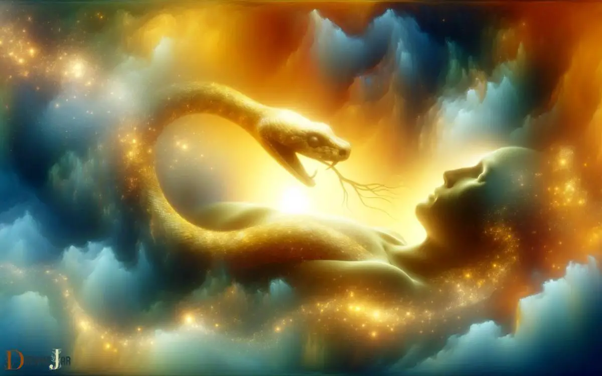 Symbolism of Golden Snake in Dreams