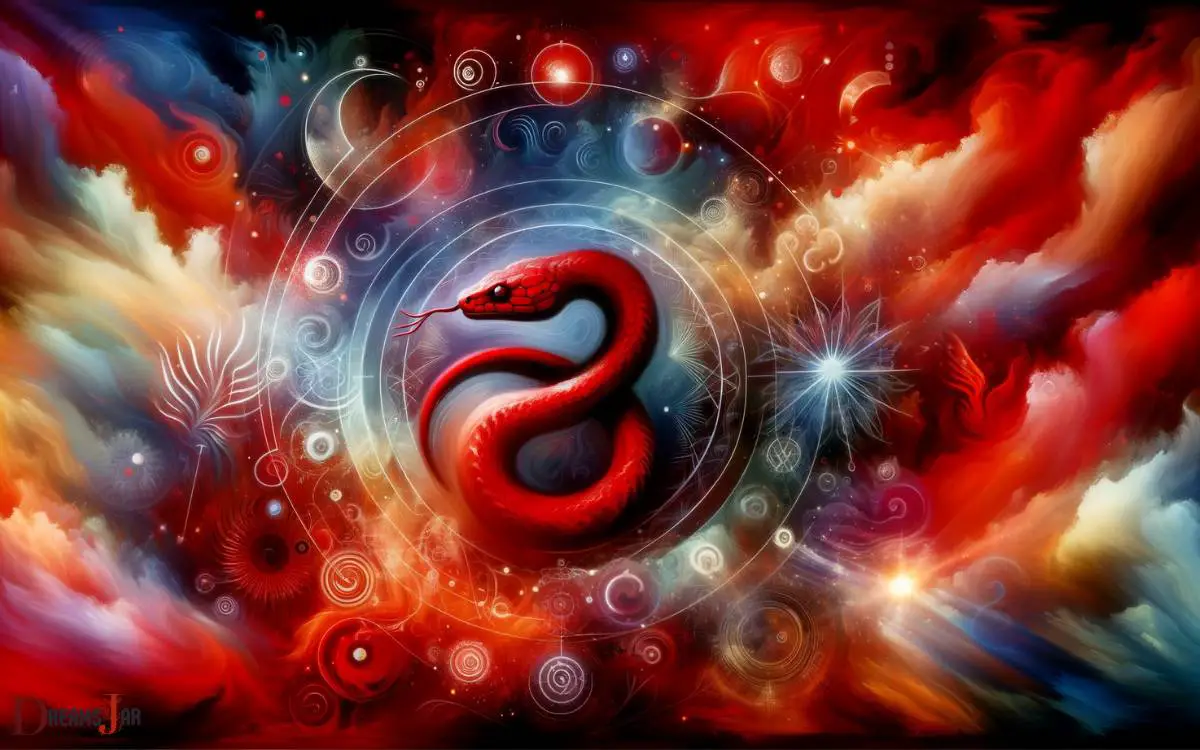 Symbolism of Red Snake in Dreams