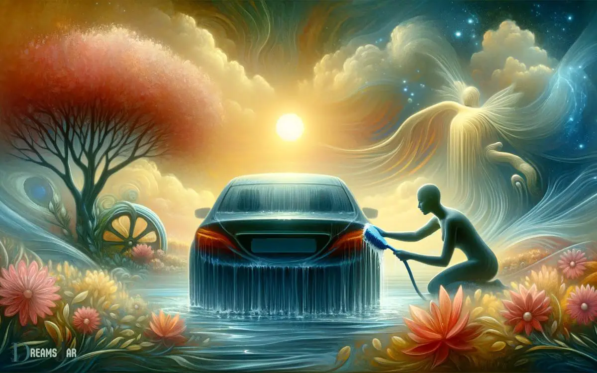 Symbolism of Washing a Car in Dreams