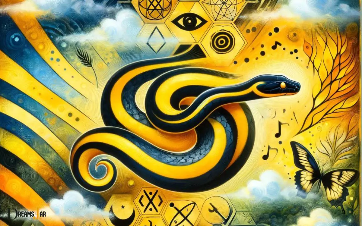 Yellow and Black Snake Symbolism