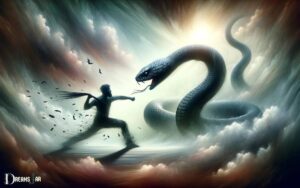 beating snake in dream meaning