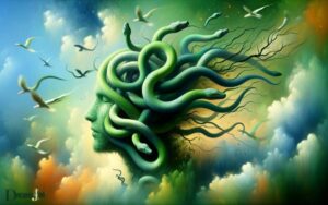 biblical meaning of green snakes in dreams