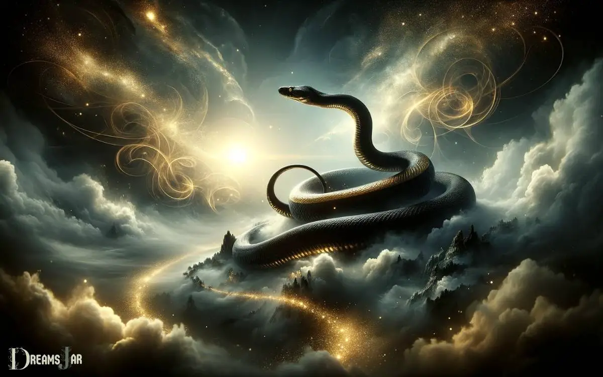 Black And Gold Snake Dream Meaning: Transformative!
