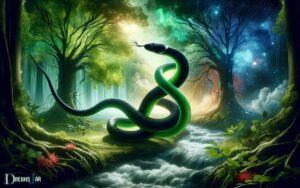 black and green snake dream meaning