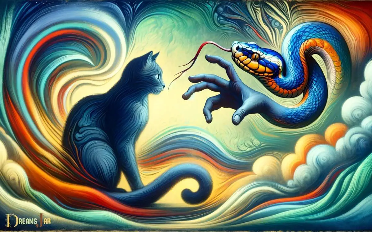 cat and snake dream meaning