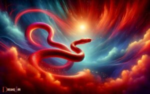 dream of red snake meaning