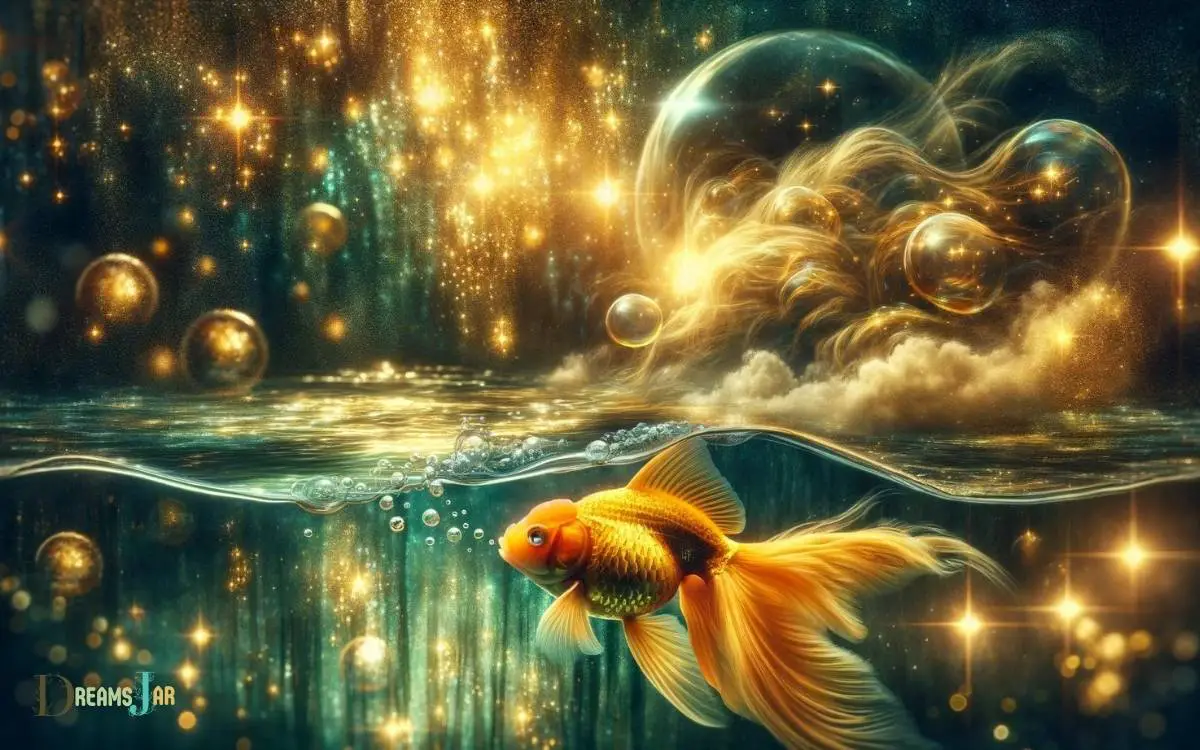 gold fish in dream meaning