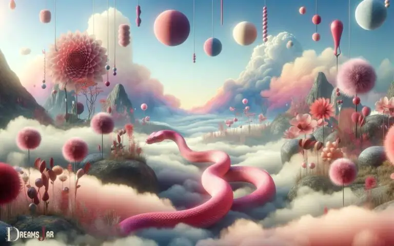 Pink Snake In Dream Meaning: Passion!