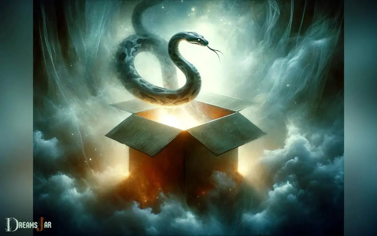 snake in a box dream meaning