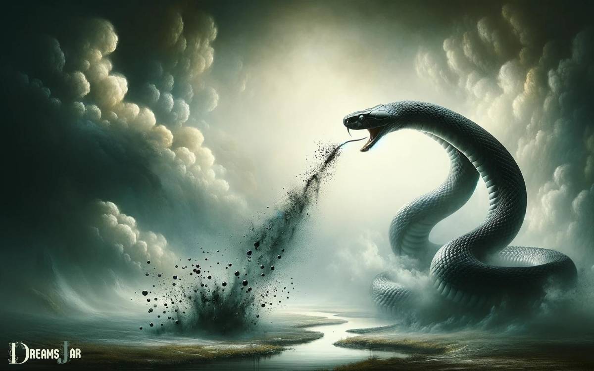 Snake Spitting Venom Dream Meaning: Anxieties!