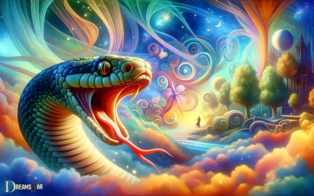 talking snake in dream meaning