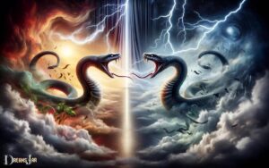 two snakes fighting dream meaning