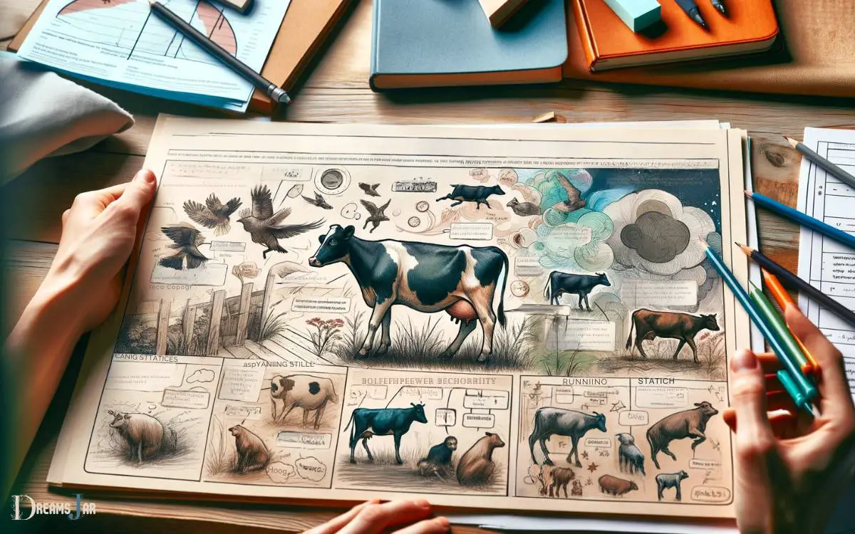 Analyzing the Behavior of the Cow in Dreams