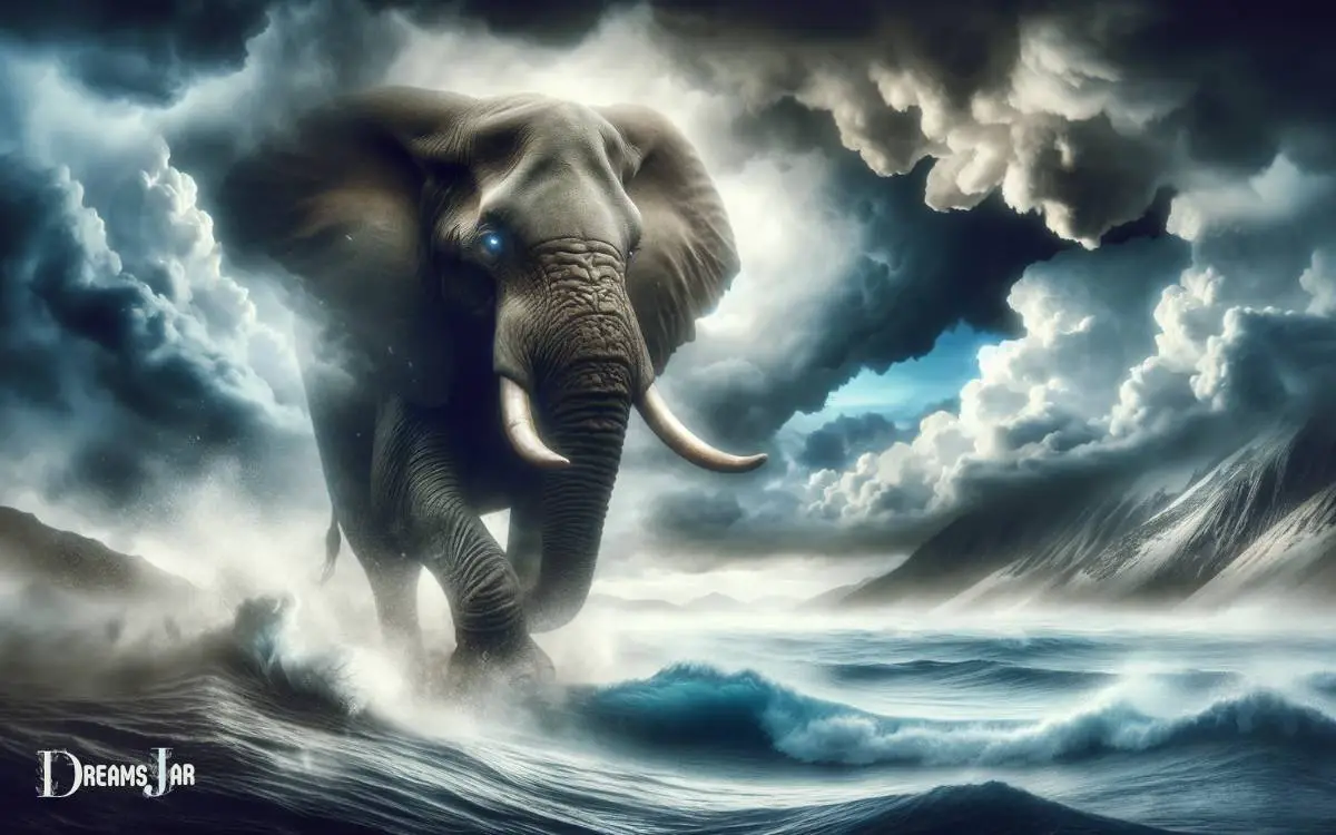 Angry Elephant in Dream Meaning