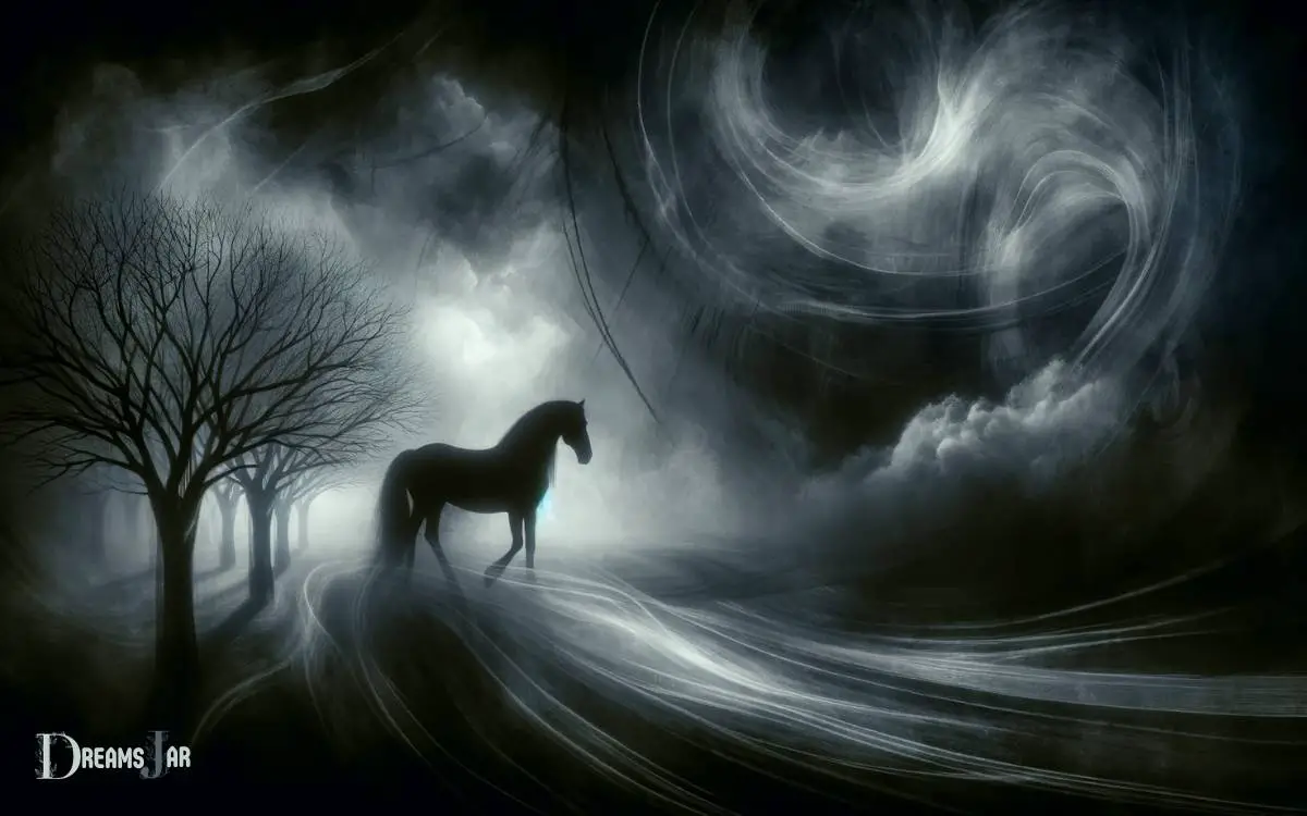 Black Horse in Dreams Meanings