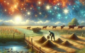 Collecting Cow Dung in Dream Meaning