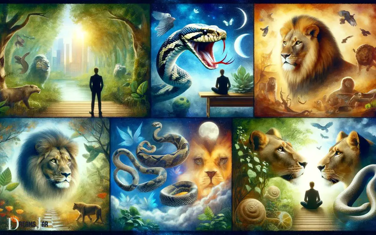 Common Themes in Lion and Snake Dreams